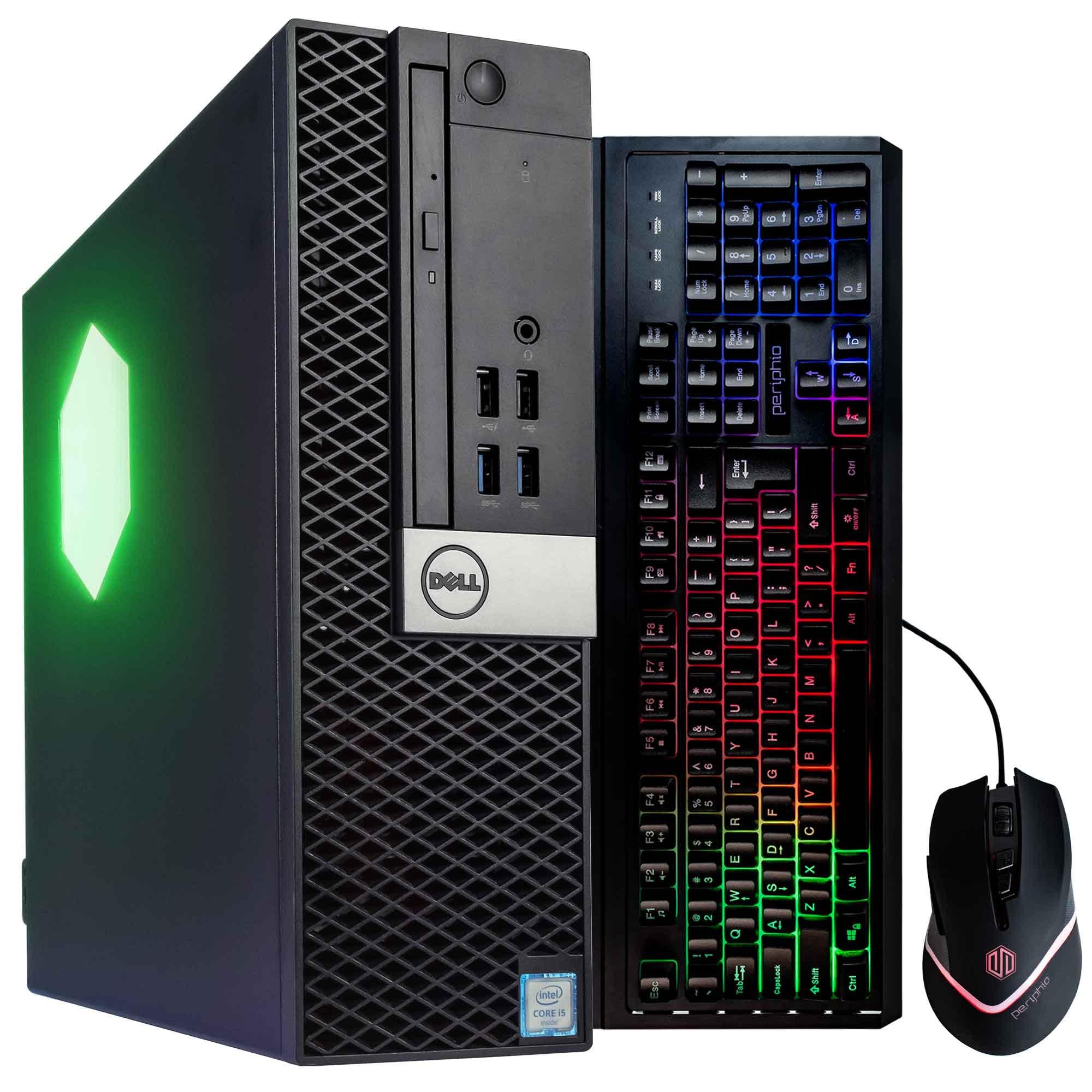 Dell(RGB Workstation PC Desktop Computer | Editing and Design | GeForce K1200 4GB GPU | Intel Core i5 | 32GB DDR4 RAM, 500GB NVMe + 4TB HDD | Wi-Fi | Windows 10 Pro (Renewed)