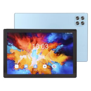 ICRPSTU 10.1 Inch Tablet, 12GB 256GB 8800mAh 8 Core CPU Front 12MP Rear 24MP 100‑240V 2.4G 5G WiFi 4G LTE Tablet for Study (US Plug)