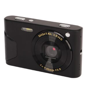 HD Digital Camera, Auto Focus Portable Small Camera 1080P Video Resolution Plastic and Metal 8X Zoom 2.7 in for Gift