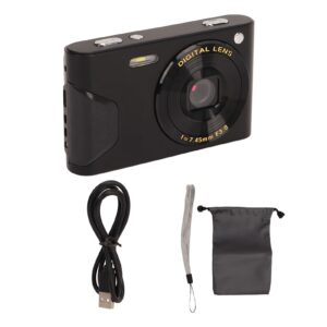 HD Digital Camera, Auto Focus Portable Small Camera 1080P Video Resolution Plastic and Metal 8X Zoom 2.7 in for Gift