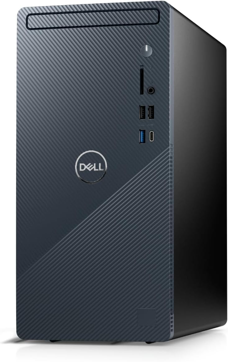 DELL 2023 Inspiron 3020 Tower Desktop Business Computer, 13th Gen Intel Core i7-13700, 64GB RAM, 2TB SSD, Intel UHD 770 Graphics, Bluetooth, WiFi, USB 3.1, Windows 11 Pro - Mist Blue