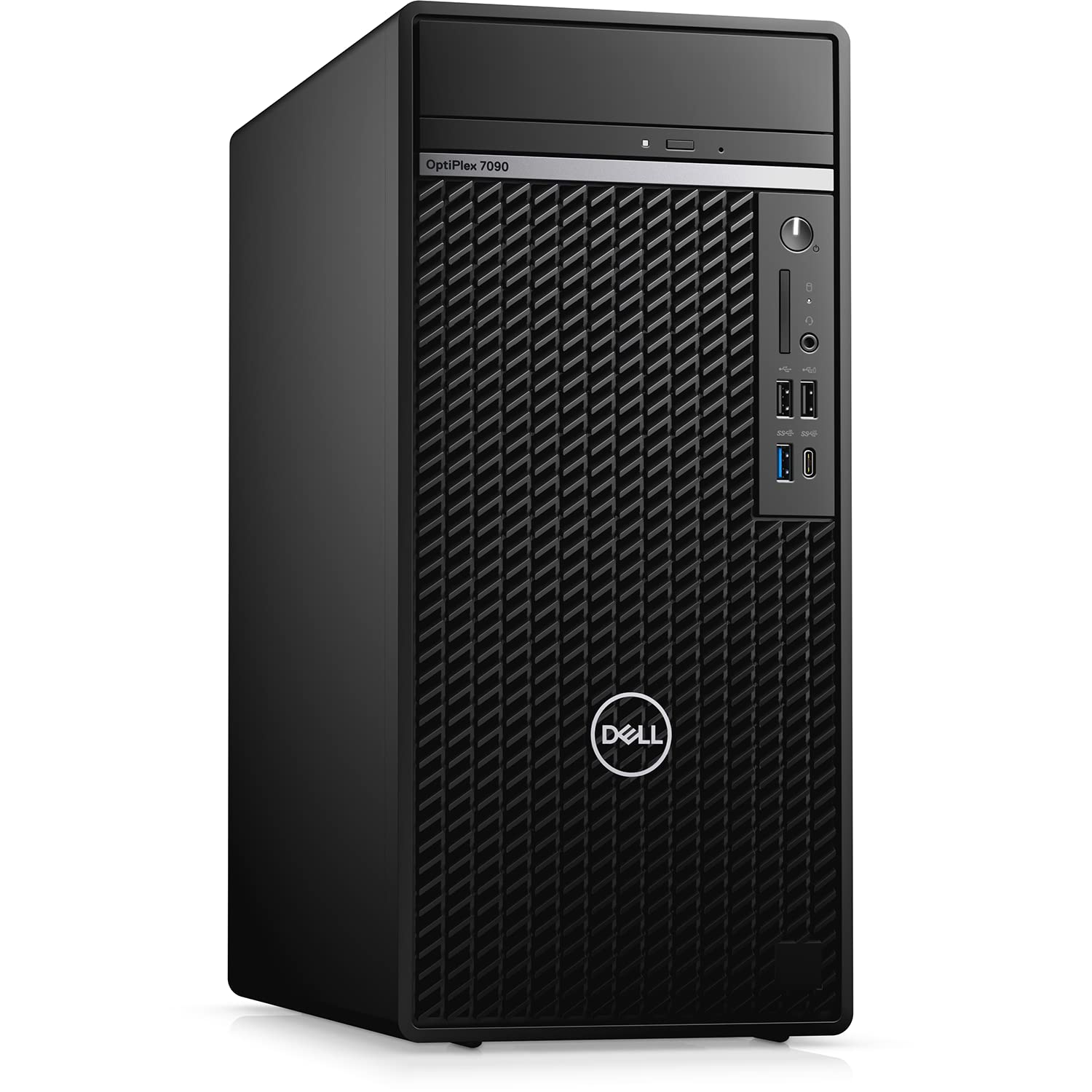 Dell OptiPlex 7000 Series 7090 Tower Desktop, Intel Core i7-11700, 16GB RAM, 1TB SSD, Wired Keyboard & Mouse, Optical Drive, Display Port, Wi-Fi, Windows 11 Pro, Black