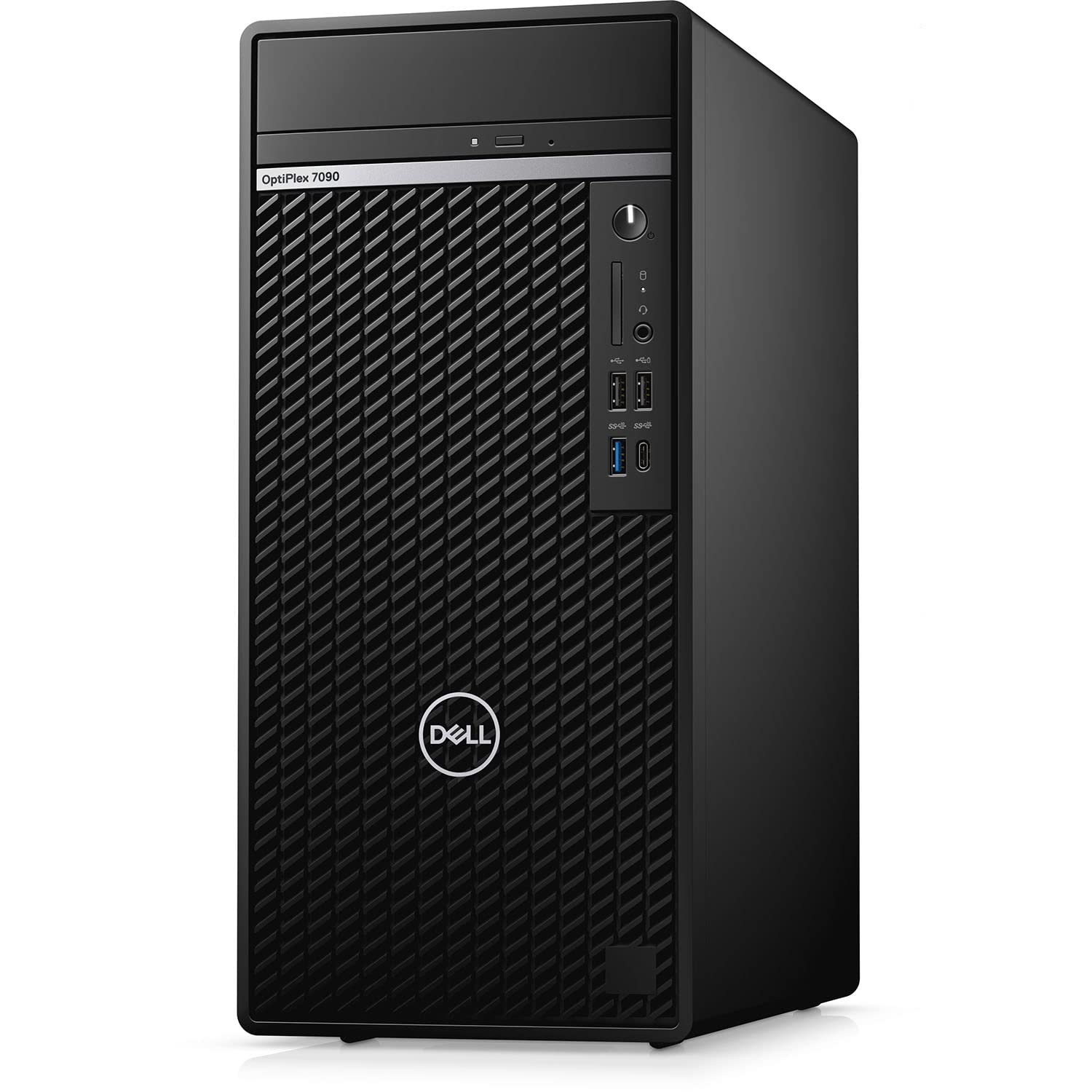 Dell OptiPlex 7000 Series 7090 Tower Desktop, Intel Core i7-11700, 16GB RAM, 1TB SSD, Wired Keyboard & Mouse, Optical Drive, Display Port, Wi-Fi, Windows 11 Pro, Black