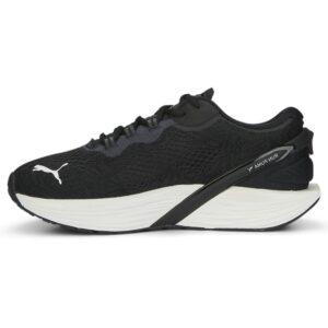 puma womens run xx nitro nova shine running sneakers shoes - black - size 7.5 m