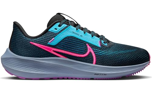 Women's AIR Zoom Pegasus 40 SE - Size 7 US - Black/Hyper Pink