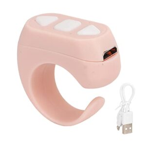 Remote App Page Turner, Ergonomic Cell Phone Remote ABS for Watching TV (Pink)