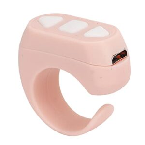 Remote App Page Turner, Ergonomic Cell Phone Remote ABS for Watching TV (Pink)