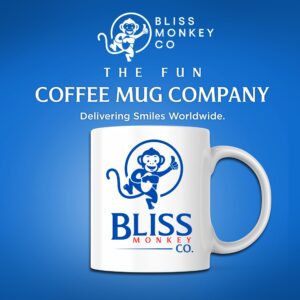 Bliss Monkey Co. Trump Make America Great Again Coffee Mug - Trump Mugshot - 11 Ounce Coffee Mug - Premium White Coffee Mug