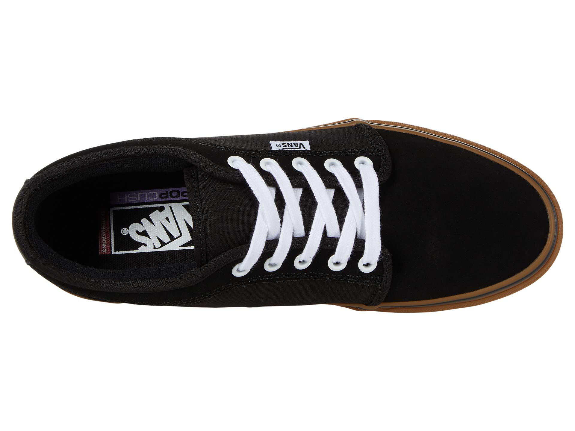 Vans Skate Chukka L Black/Black/Gum Size 8