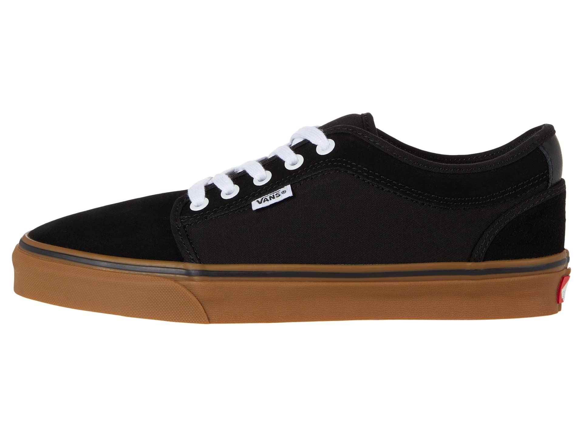 Vans Skate Chukka L Black/Black/Gum Size 8