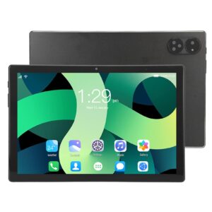 dauz 10.1 inch tablet, 2 in 1 8gb 256gb tablet computer support gps with keyboard for travel (us plug)