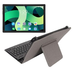 DAUZ 10.1 Inch Tablet, 2 in 1 8GB 256GB Tablet Computer Support GPS with Keyboard for Travel (US Plug)