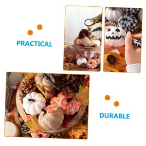 Garneck 24 Pcs Thanksgiving Pumpkin Halloween Pumpkin Decorations Harvest Festival Decorations Fall Decorations Foam Pumpkins Thanksgiving Ornament Festival Pumpkin Artificial Model Reward