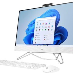 HP 27" Touchscreen All in One Desktop Computer, 27" Touch FHD, 8 Core AMD Ryzen 7 Processor, 32GB DDR4 RAM, 1TB SSD, WiFi, Bluetooth, 1080P Webcam, Wireless Keyboard and Mouse Combo, Windows 11 Home