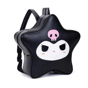 FENGJINRUHUA Cute Cartoon Teens 3D Small Star y2k Backpack Boys Girls Schoo Bag Lightweight Waterproof Bookbags