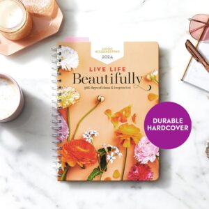 Good Housekeeping 2024 Live Life Beautifully Planner and 28-Day Mediterranean Cookbook Bundle!