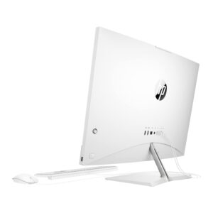 HP Pavilion All-in-One Desktop, 27" FHD Touchscreen Display, 12th Gen Intel Core i7-12700T, 20GB RAM, 1TB SSD, Wi-Fi 6, Webcam, HDMI, RJ-45, Wired Keyboard & Mouse, White, Windows 11 Home