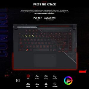 2023 Newest ASUS ROG Strix Scar 15 Gaming Laptop, 15.6" QHD 240Hz IPS Display, Intel Core i9 12900H Processor, NVIDIA GeForce RTX 3070 Ti, 64GB DDR5 RAM, 2TB SSD, Per-Key RGB keyboard, Windows 11 Home