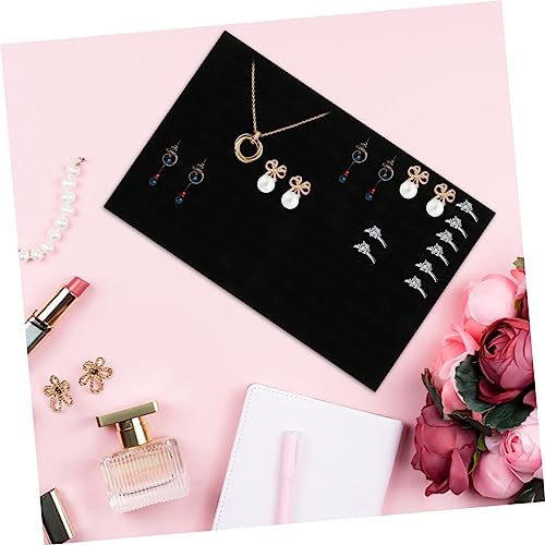 Cabilock 15 Pcs Jewelry Box Travel Ring Inserts Jewelry Insert Display Mat Earrings Insert Ring Foam Pad Foam Ring Holder Ring Foam Insert Ring Organizer Ring Case Storage Mat Sponge Mosaic