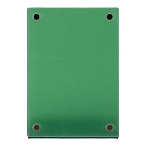 Slanted Back Photo Frame, Self Standing Photo Frame Durable Wide Application for Business Cards for Livingroom (Green)