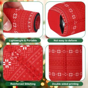 Maxcheck 24 Pcs Christmas Sweater Style Can Cooler Sleeves Xmas Holiday Can Insulated Covers Neoprene Funny Coolers for Xmas Holiday Party Decorations Supplies Canned Beverages Bottle Drink, 12 Styles