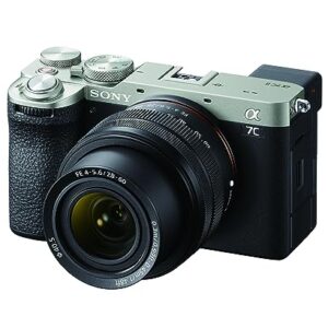Sony Alpha 7C II Full-Frame Interchangeable Lens Camera Lens Kit - Silver