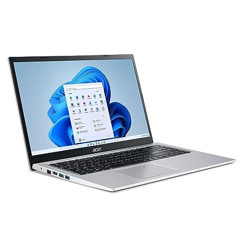 acer Aspire 3 Laptop 2023 Newest, 15.6" FHD Display, Intel Core i3-1115G4 Processor, 4GB RAM, 128GB SSD, ‎Intel UHD Graphics, USB Type A, Bluetooth, WiFi, Windows 11 Home in S Mode