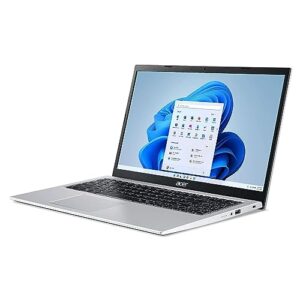 acer Aspire 3 Laptop 2023 Newest, 15.6" FHD Display, Intel Core i3-1115G4 Processor, 4GB RAM, 128GB SSD, ‎Intel UHD Graphics, USB Type A, Bluetooth, WiFi, Windows 11 Home in S Mode