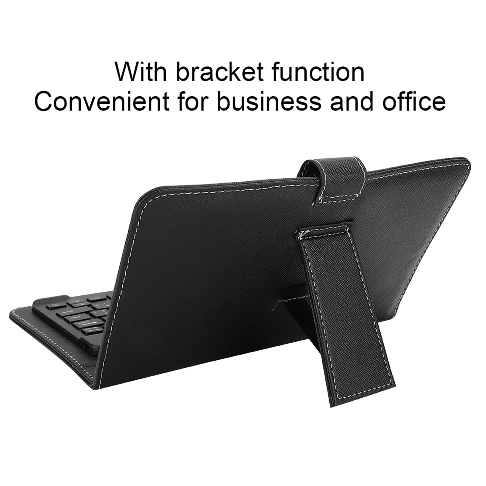 Yitre with Protective Leather Cover Portable Keyboard, Thai Language Keyboard, Easy Operation for Phone Screen with 4.5-6.8 Inch for Thailand Native People