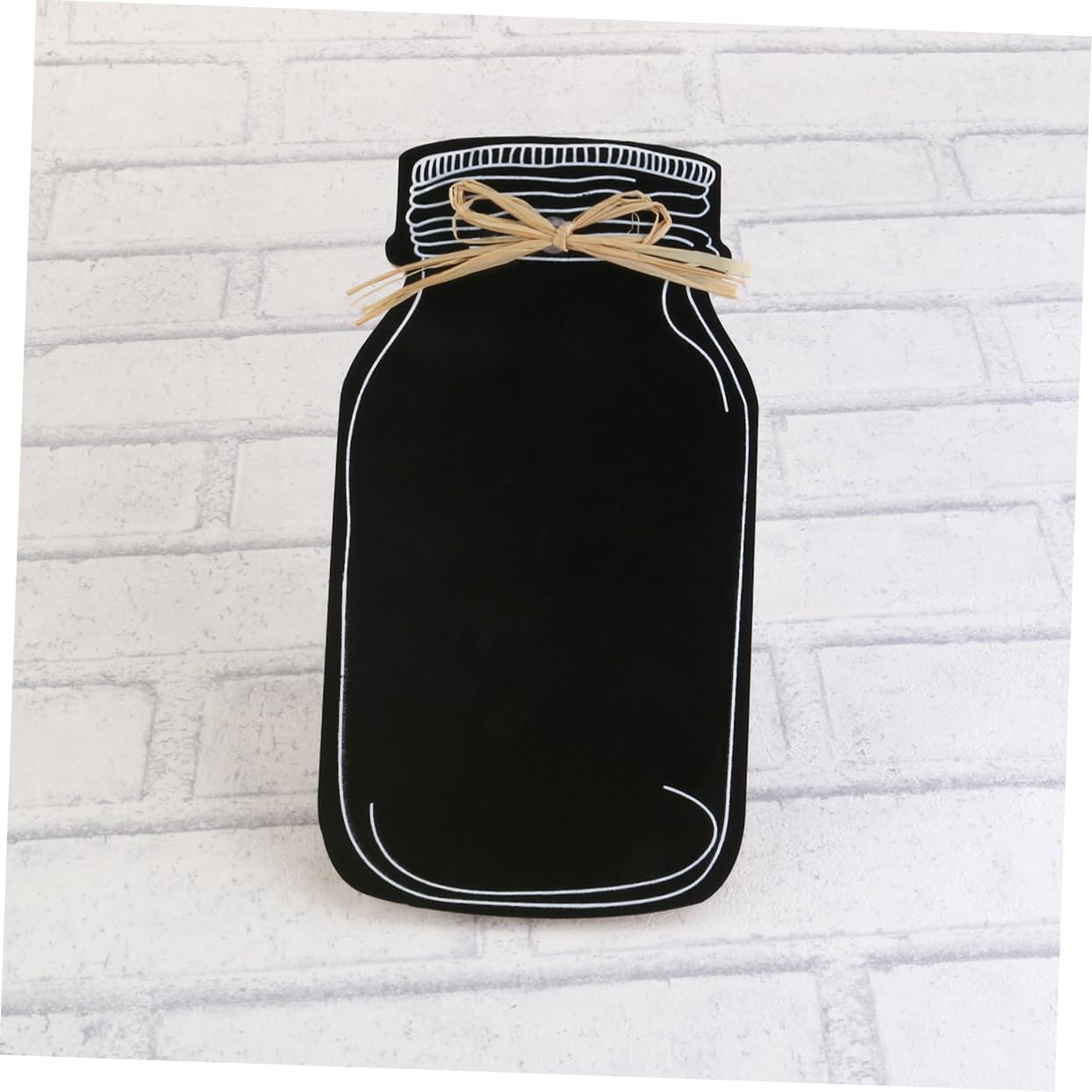 NUOBESTY 3pcs Bottle Message Board Decorative Table Blackboard Mini Table Blackboard Mini Blackboard Easel Woodsy Decor Mini Chalkboard Stands Mini Chalkboard Signs Food Wedding Bamboo