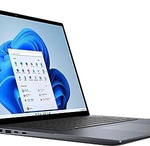 Dell Inspiron 16 2-in-1 Personal Laptop 2023 16” FHD+ 1920 x 1200 Display Touchscrenn, AMD Ryzen 5 7530U AMD Radeon Graphics 16GB LPDDR4 512GB SSD Backlit Keyboard Fingerprint Windows 10 Pro