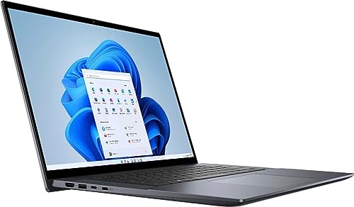 Dell Inspiron 16 2-in-1 Personal Laptop 2023 16” FHD+ 1920 x 1200 Display Touchscrenn, AMD Ryzen 5 7530U AMD Radeon Graphics 16GB LPDDR4 512GB SSD Backlit Keyboard Fingerprint Windows 10 Pro