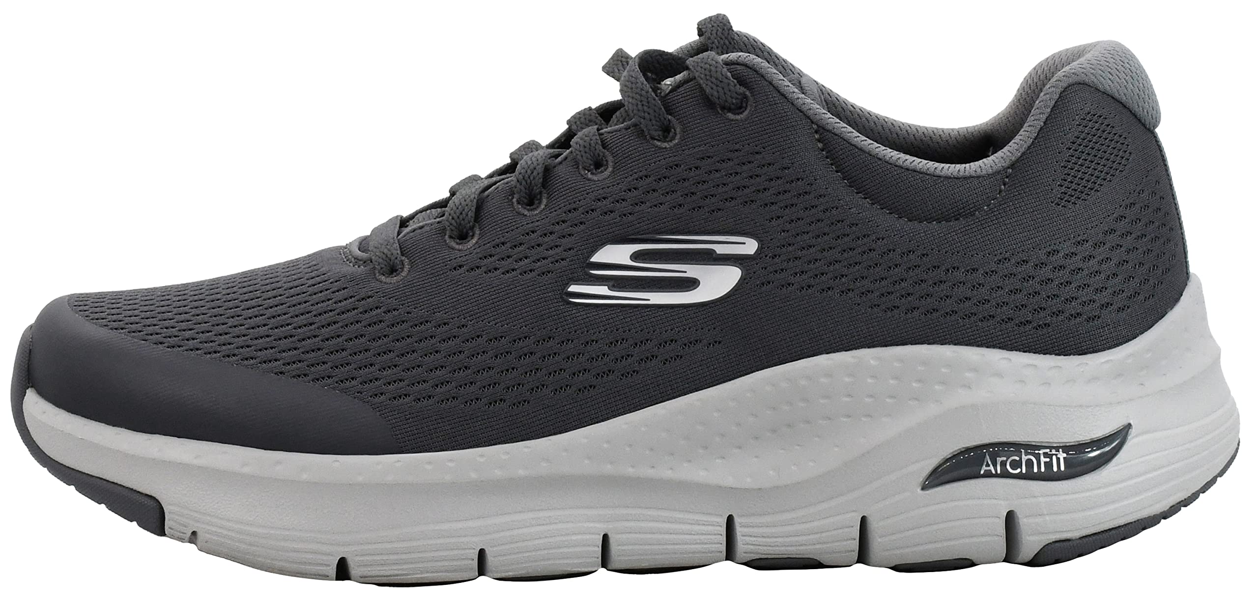 Skechers Max Cushioning Elite 2.0 - Superior Stride Black/Gray 6.5 B (M)