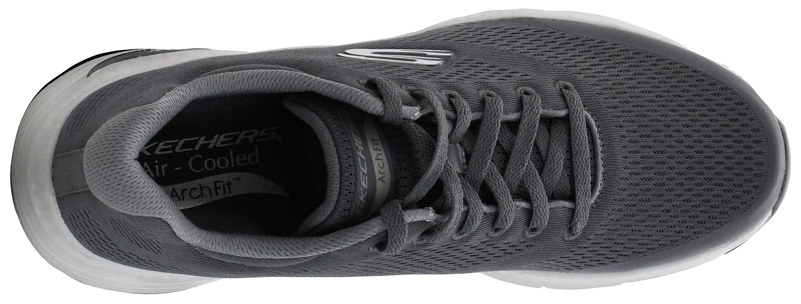 Skechers Max Cushioning Elite 2.0 - Superior Stride Black/Gray 6.5 B (M)