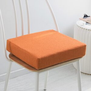 TUNKENCE Cushion Pads Chair Cushions Cute Thickened Chair Cushion Sofa Cushion, Refurbished Cushion for Indoor Tatami Sofa for Kitchen Dining Room 16x16 Inch