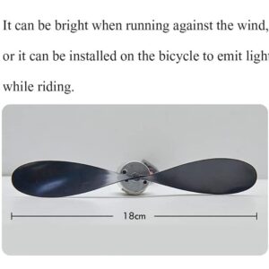 Mini Wind Power Generator With 5W USB Bulb DIY Wind Turbine Model Set Kits Teaching Tool ABS Plastic Mini Wind Turbine (Color : 1 Set) (Color : USB cable 1 meter 5w light bulb)