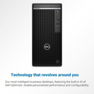 Dell OptiPlex 5000 Series Business Tower Desktop, 12th Gen Intel Core i5-12500 Processor, 32GB RAM, 1TB PCIe SSD, DP, RJ-45, DVD, Wi-Fi, Wired Keyboard & Mouse, Windows 11 Pro, Black