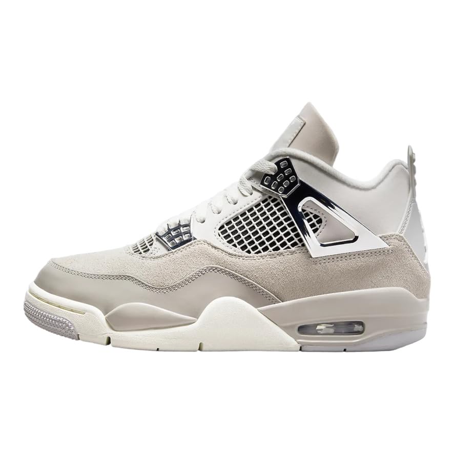 Jordan Air 4 Retro Women's LT Iron Ore/Sail-Neutral Grey AQ9129-001 8.5