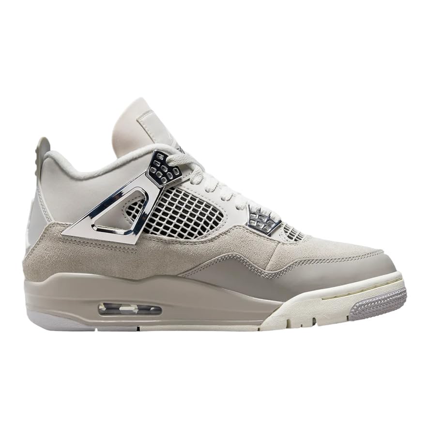 Jordan Air 4 Retro Women's LT Iron Ore/Sail-Neutral Grey AQ9129-001 8.5