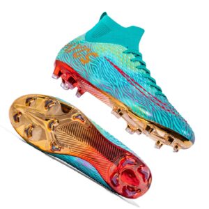 unisex golds soles soccer cleats big boy's professional football shoes anti-skid fg womens athletic outdoor ag tf spikes