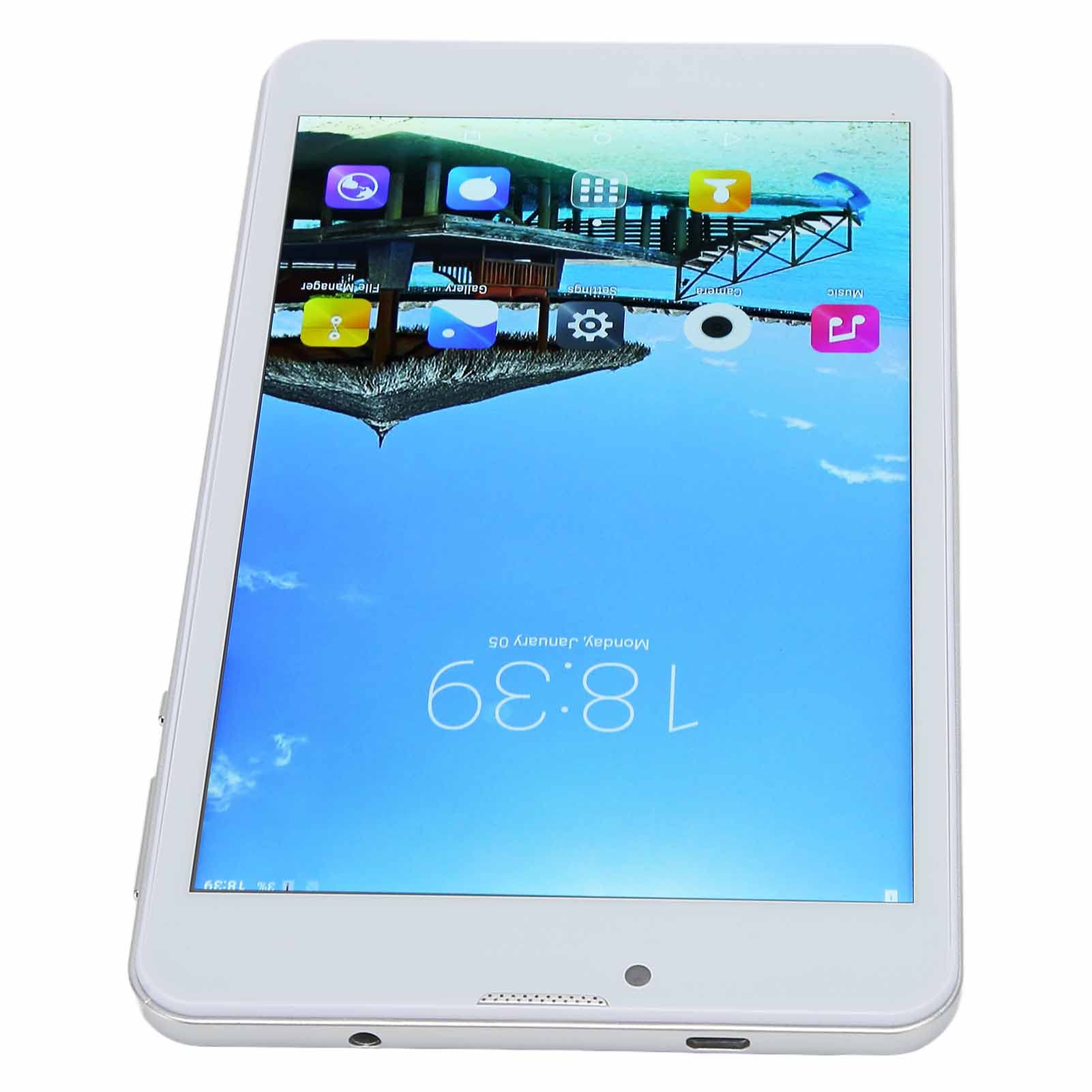 Bewinner 7inch IPS HD Screen Call Tablet, 2GB 32GB Octa Core 5GHz WiFi Dual SIM Card 3G Phone Calls, for 11 (US Plug)