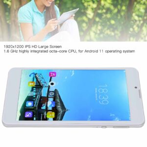 Bewinner 7inch IPS HD Screen Call Tablet, 2GB 32GB Octa Core 5GHz WiFi Dual SIM Card 3G Phone Calls, for 11 (US Plug)