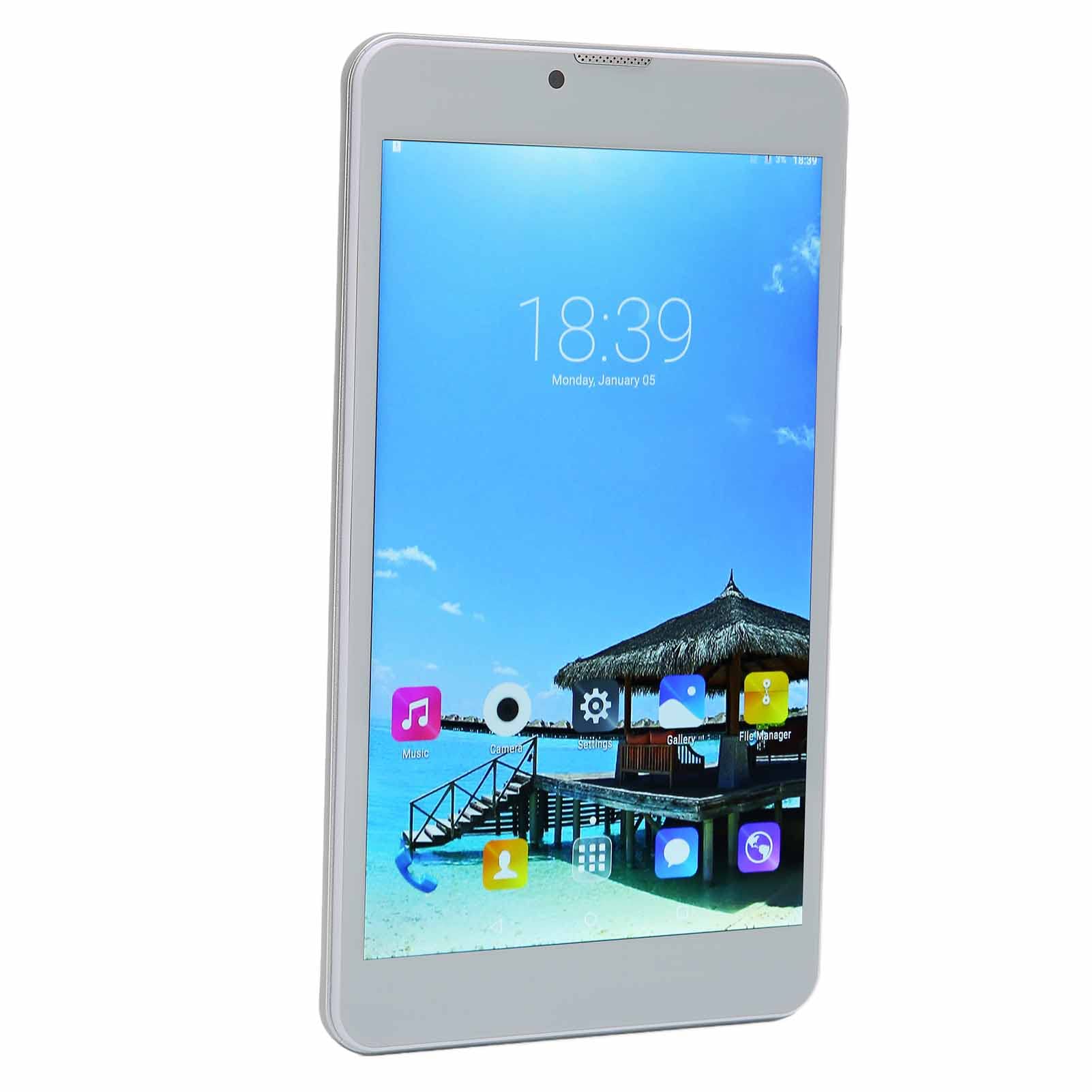 Bewinner 7inch IPS HD Screen Call Tablet, 2GB 32GB Octa Core 5GHz WiFi Dual SIM Card 3G Phone Calls, for 11 (US Plug)