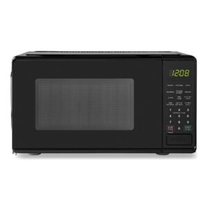0.7 cu. ft. countertop microwave oven, 700 watts, new (color : black)