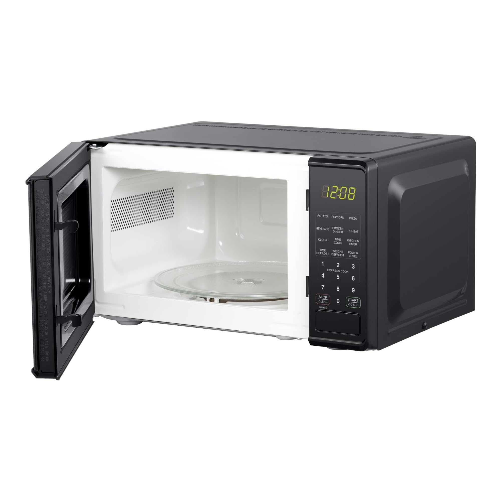 0.7 cu. ft. Countertop Microwave Oven, 700 Watts, New (Color : Black)