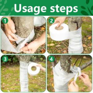 LFUTARI 330Ft Tree Protector Wraps - Winter-Proof Antifreeze Bandage Tree Wrap - Reusable Plants Wrap to Protect Bark and Keep Plants Warm
