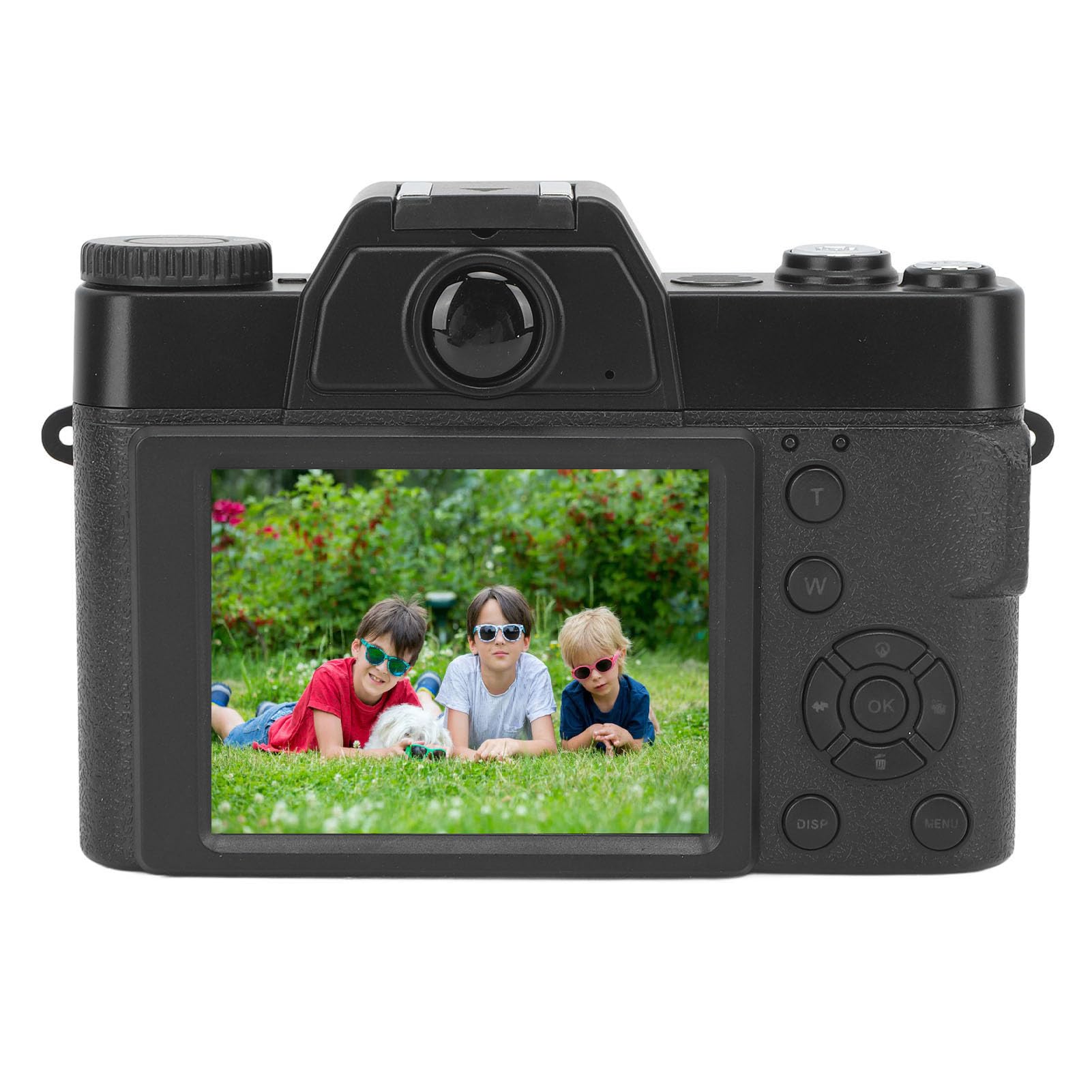 Digital Camera, HD 4K Video Camera, 16x Digital Zoom 48 MP Photography Camera, with Microphone Fill Light, Portable Point and Shoot Camera, for Teens Students Boys Girls