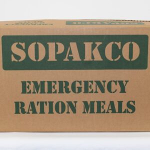 SOPAKCO MREs-Reduced Sodium Food Rations 16 Meals Ready To Eat - 8/23 or newer