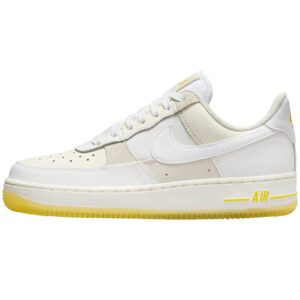 Nike Air Force 1 '07 Low Womens Summit White/White-Opti Yellow Size 7