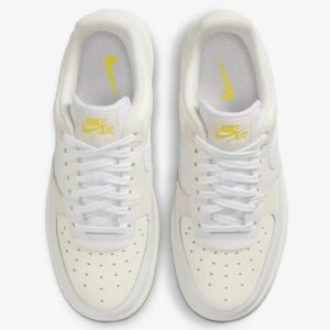 Nike Air Force 1 '07 Low Womens Summit White/White-Opti Yellow Size 7